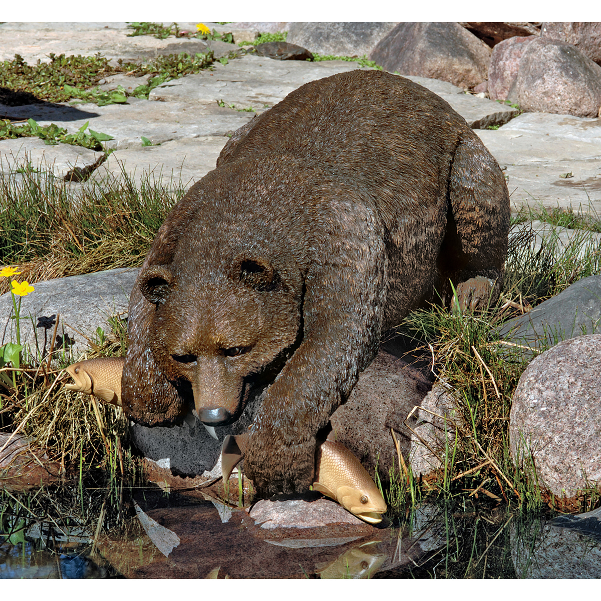 Image Thumbnail for Dt Catch Of The Day Bear Statue